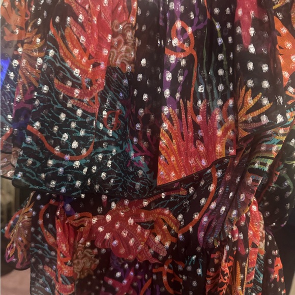 DUNDAS Multicolor Ruffle Top - Picture 7 of 10